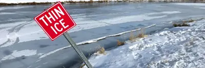 Spring Water Safety Banner