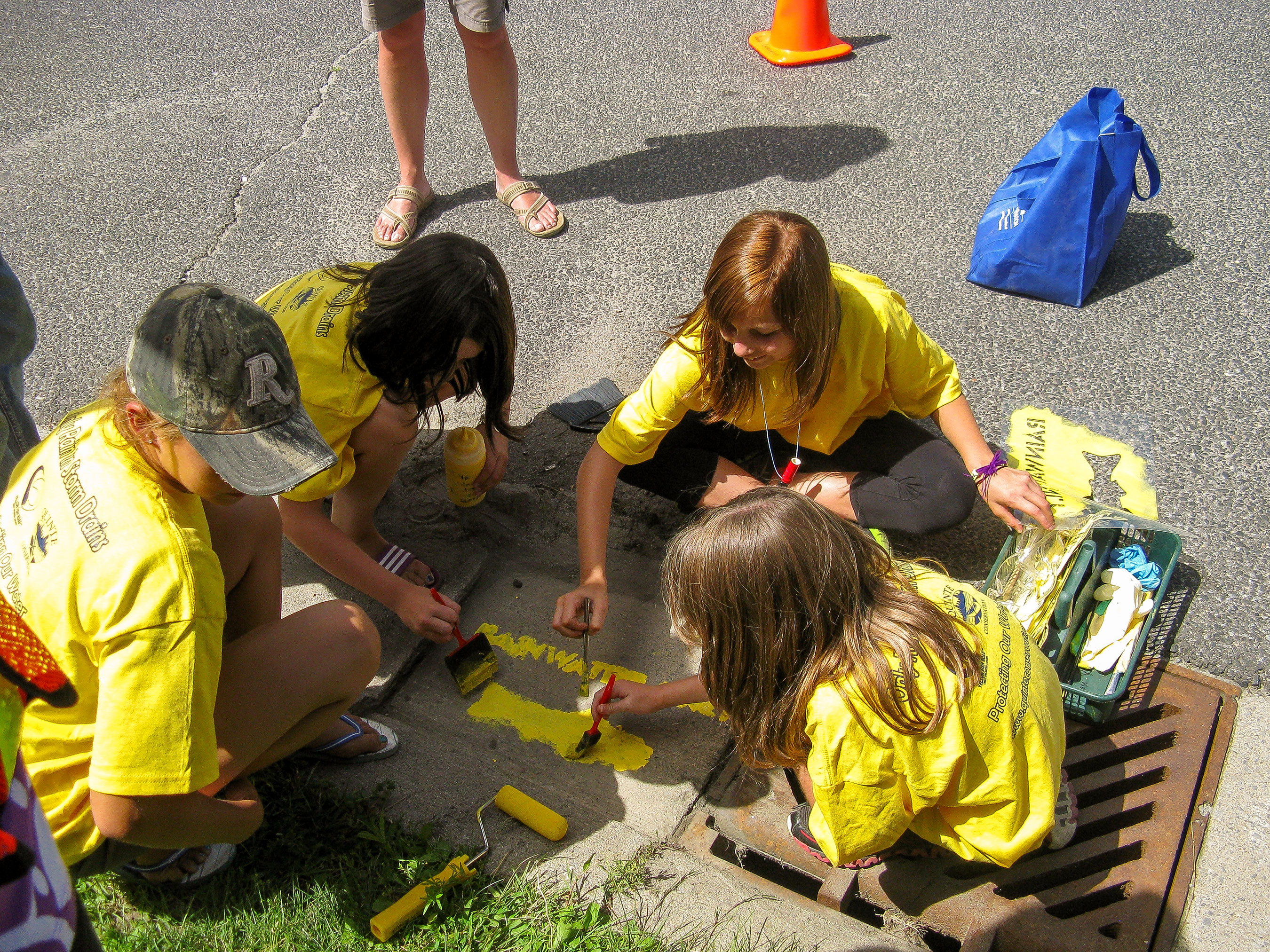 Yellow Fish Road Banner